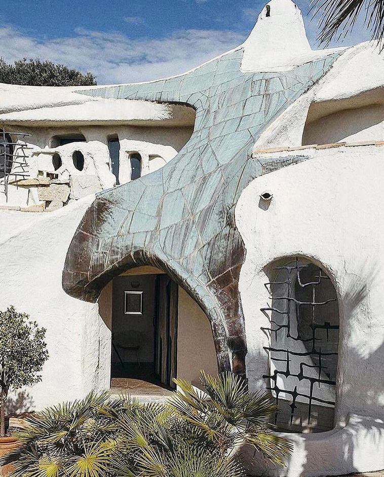 The Sculpture House By Jacques Coue?lle In Cannes, France