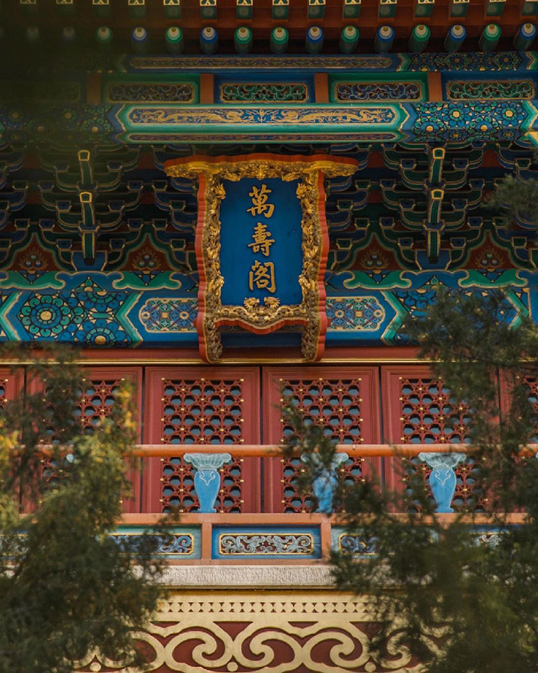 Wanshou Temple motifs