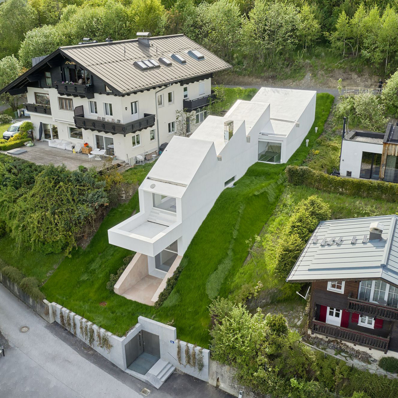 Austrian House By Rem Koolhaas In Zeller See, Austria