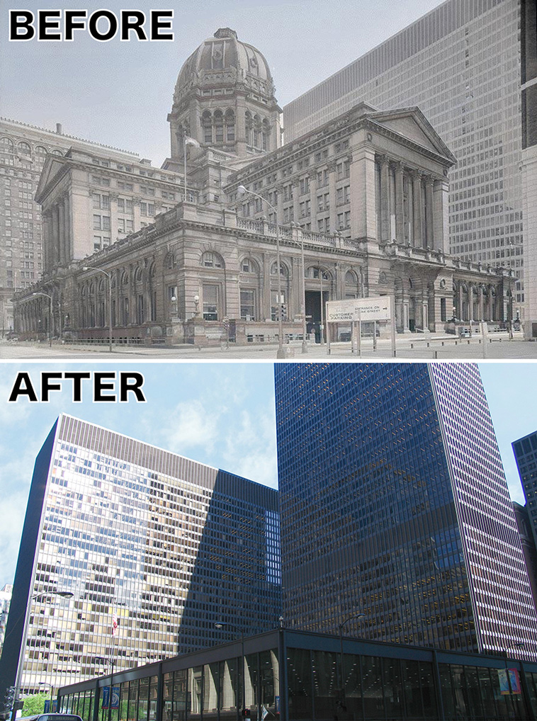 demolished architectural wonders America