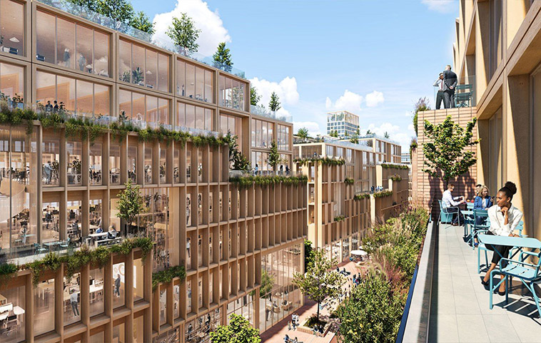 Largest Wooden City to Be Built in Stockholm