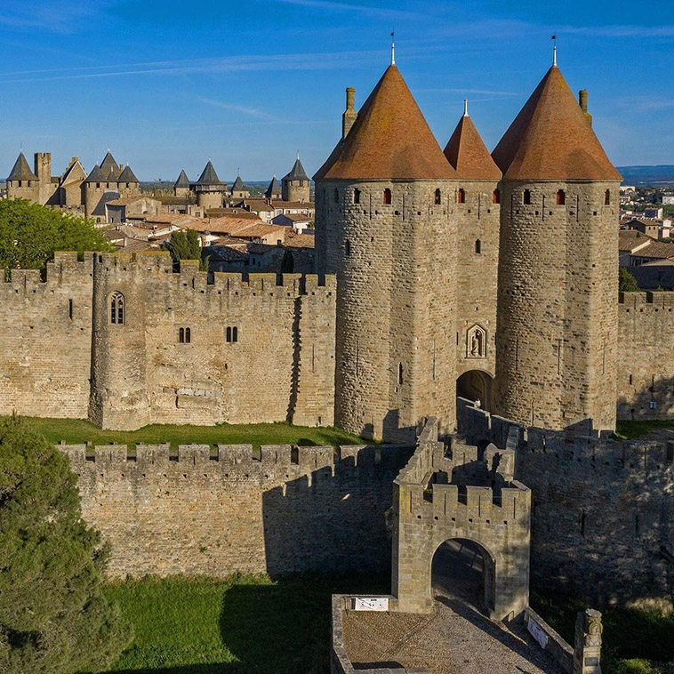 cite de Carcassonne entrance