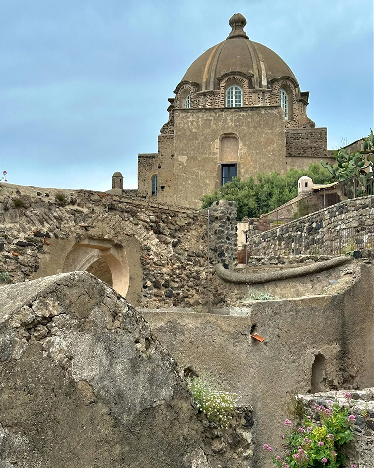 the castle interior