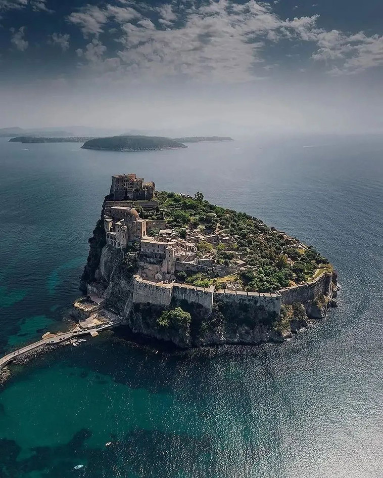 Castello Aragonese on the Volcanic Island of Ischia
