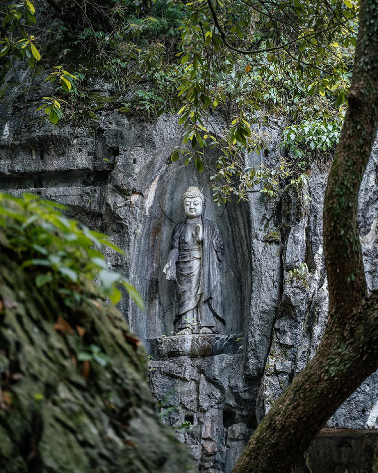 Lingyin Temple relief