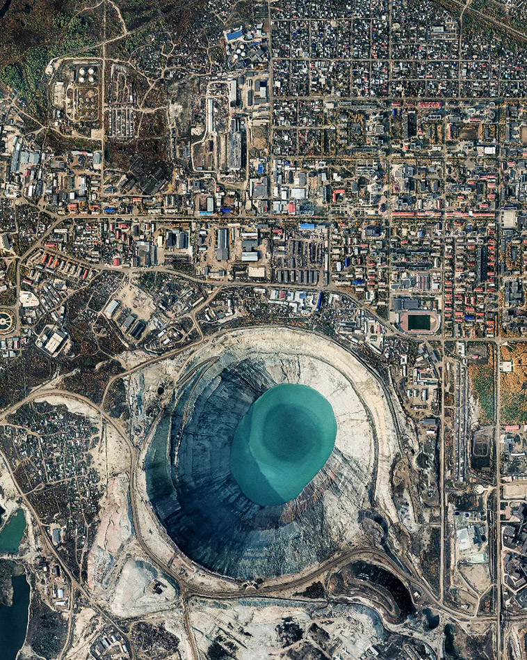 Mirny Mine from above
