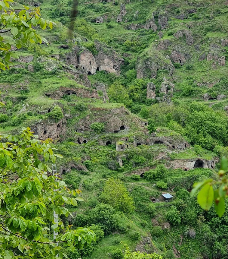 Khndzoresk Cave Village