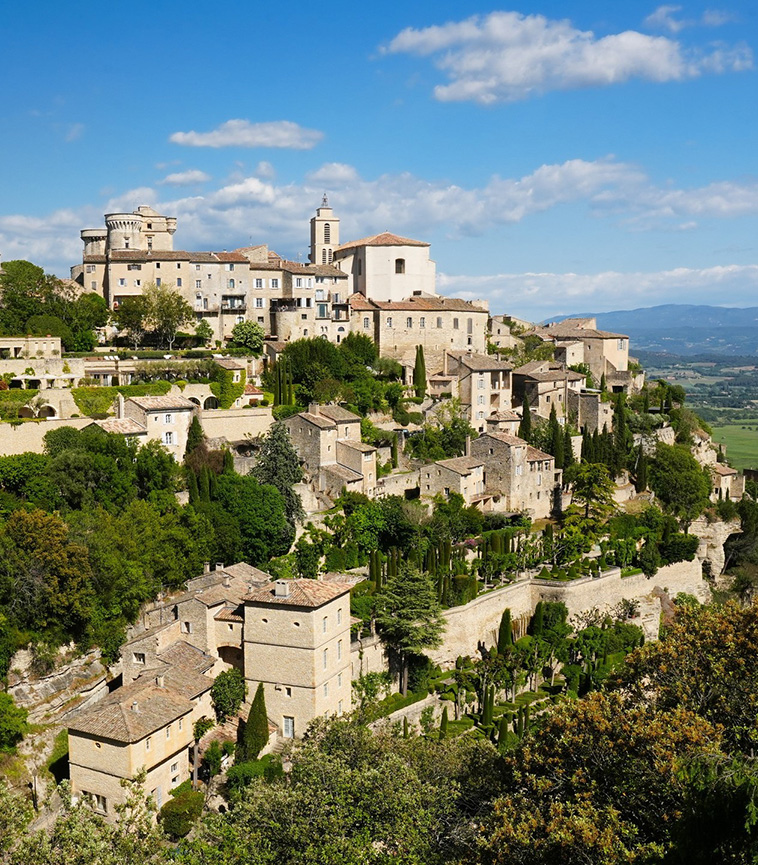 Gordes in Provence, France- Mediterranean Vernacular Architecture