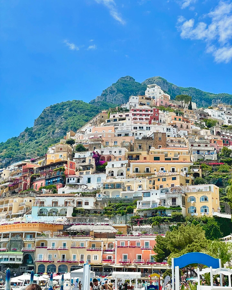 Positano on the Amalfi Coast, Italy- Mediterranean Vernacular Architecture