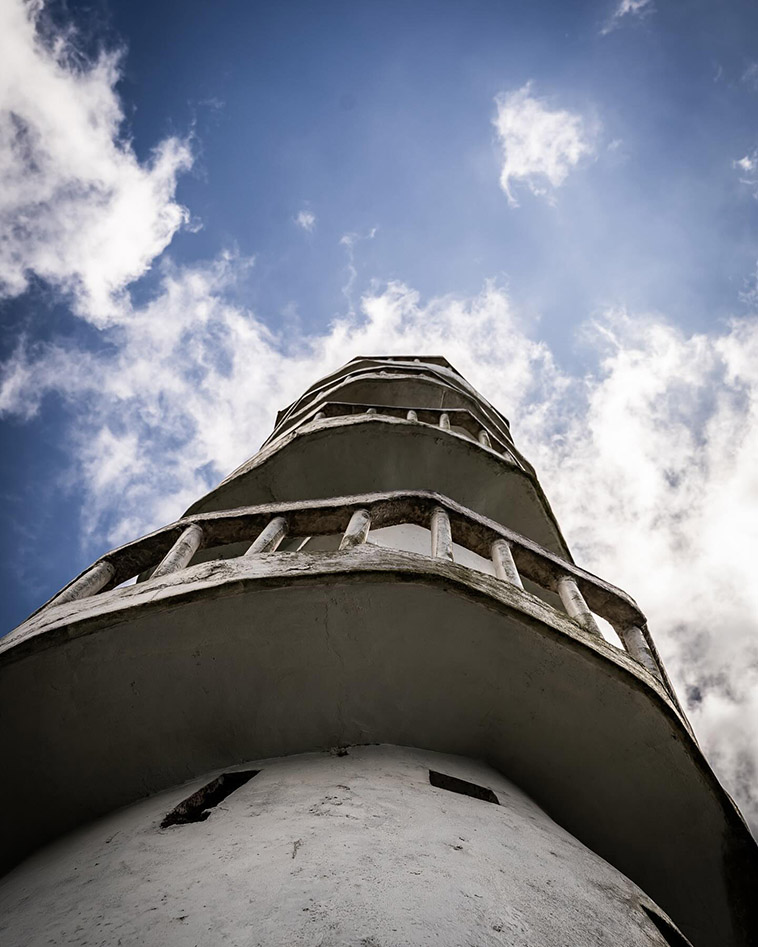 the tower exterior