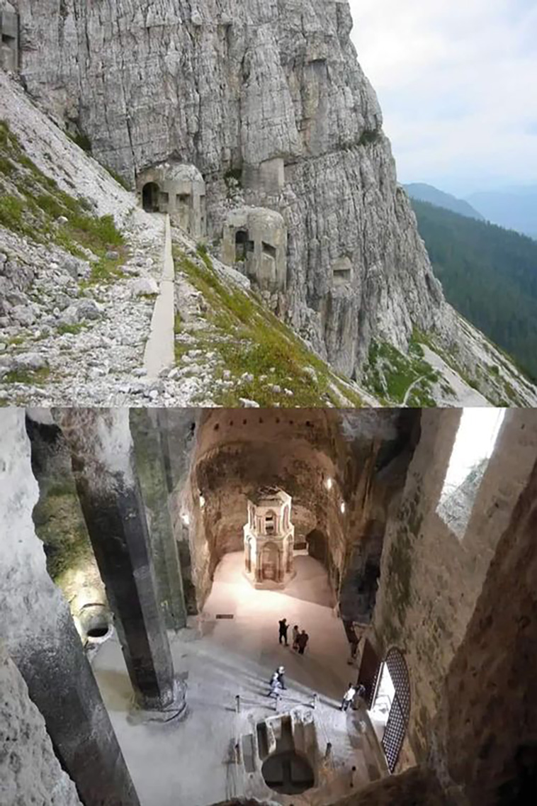 The Underground City Of Naours In Northern France