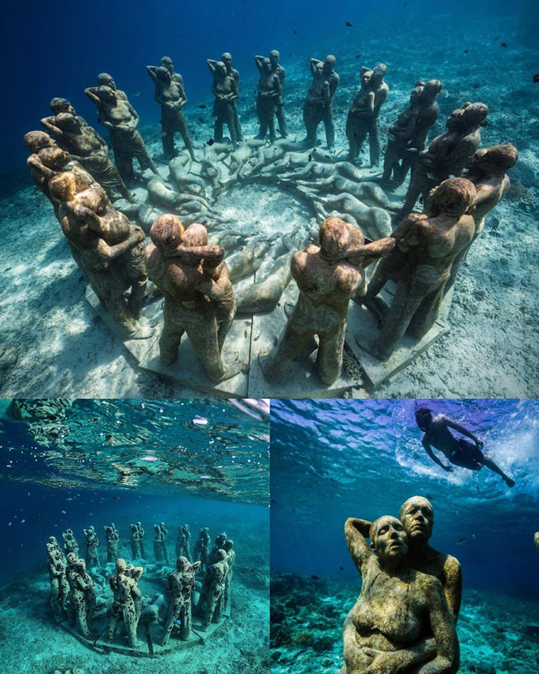 underwater sculptures