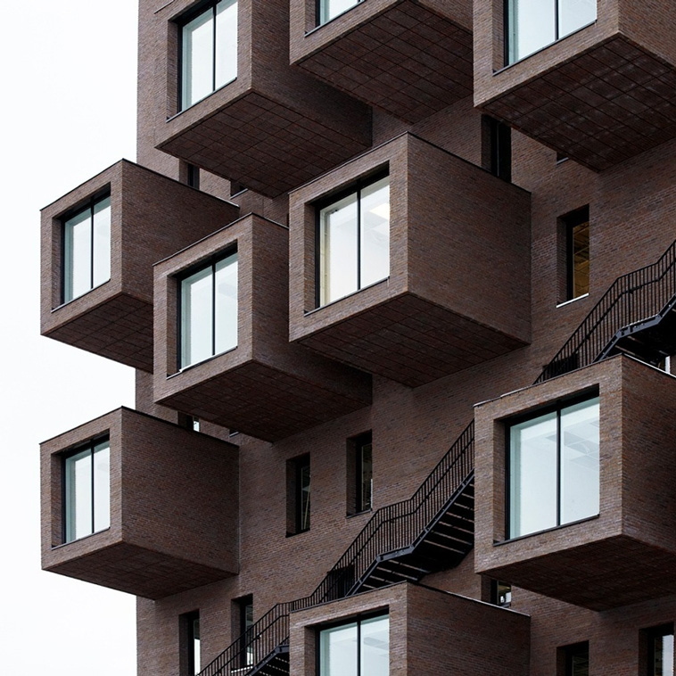 Wedge office building
