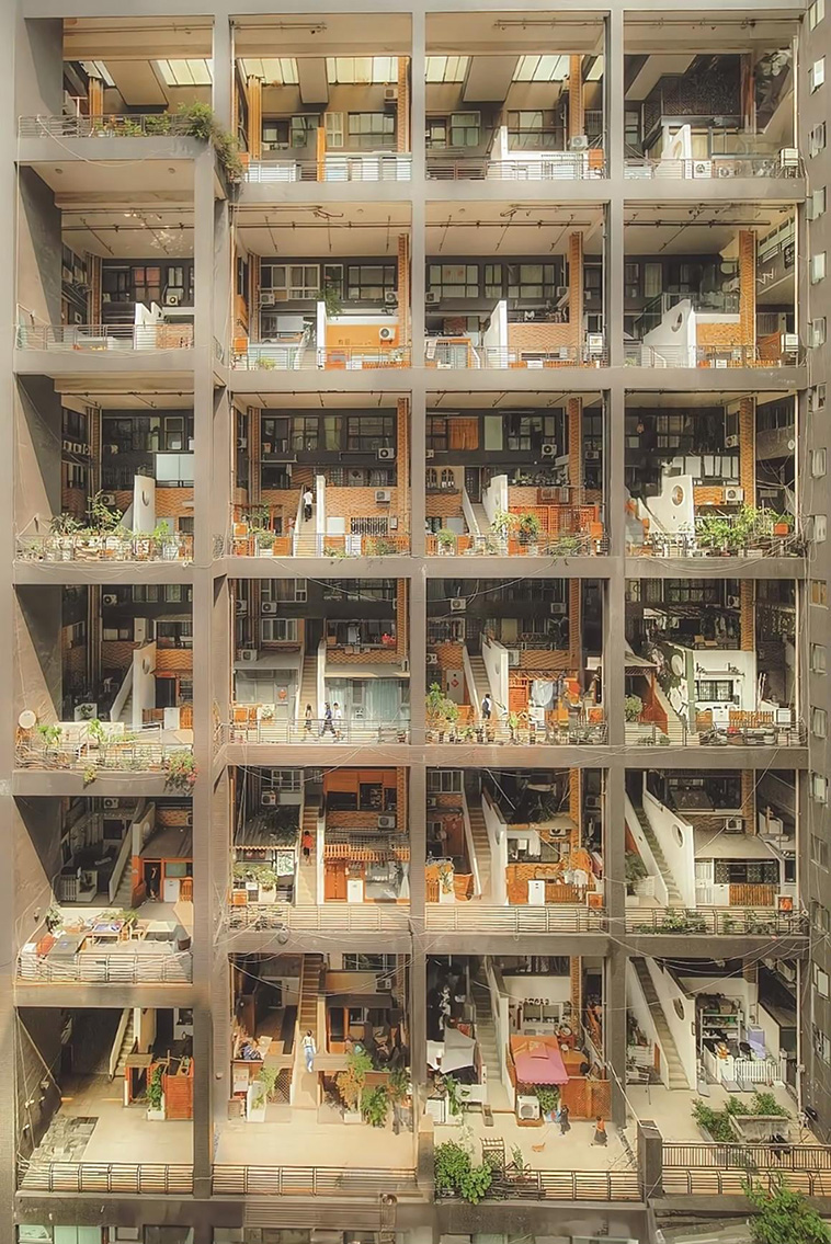 Manhattan Nature Giant Dollhouse Chengdu China